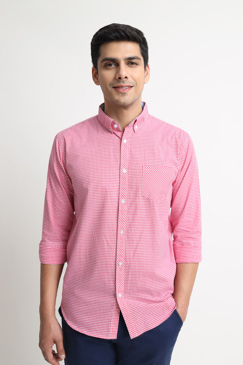 The Red Checkered Shirt